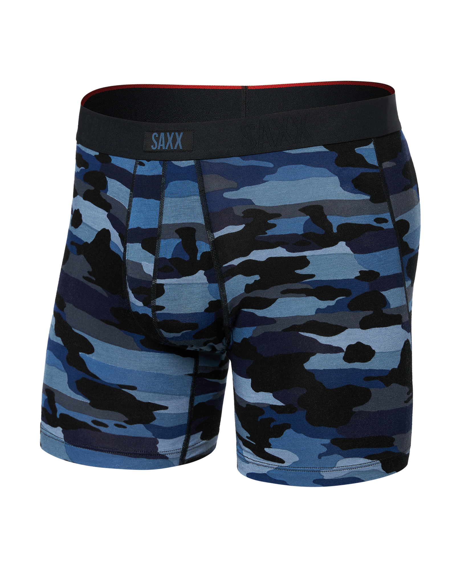SAXX - VIBE EXTRA SOFT COMFORT BOXER BRIEF FLY 6"- CLD