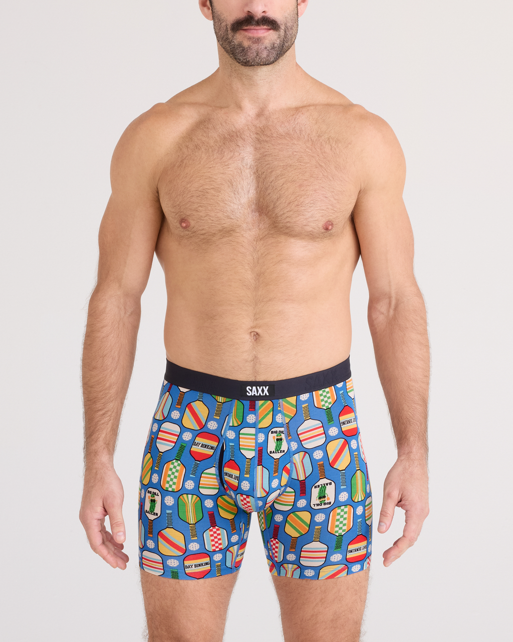 SAXX - VIBE EXTRA SOFT COMFORT BOXER BRIEF FLY 6"- DDI