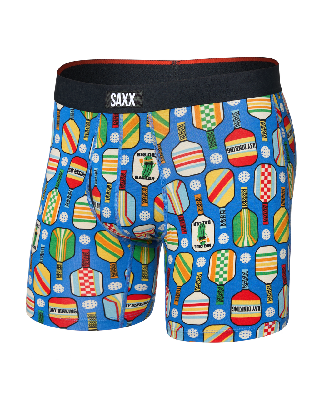 SAXX - VIBE EXTRA SOFT COMFORT BOXER BRIEF FLY 6"- DDI