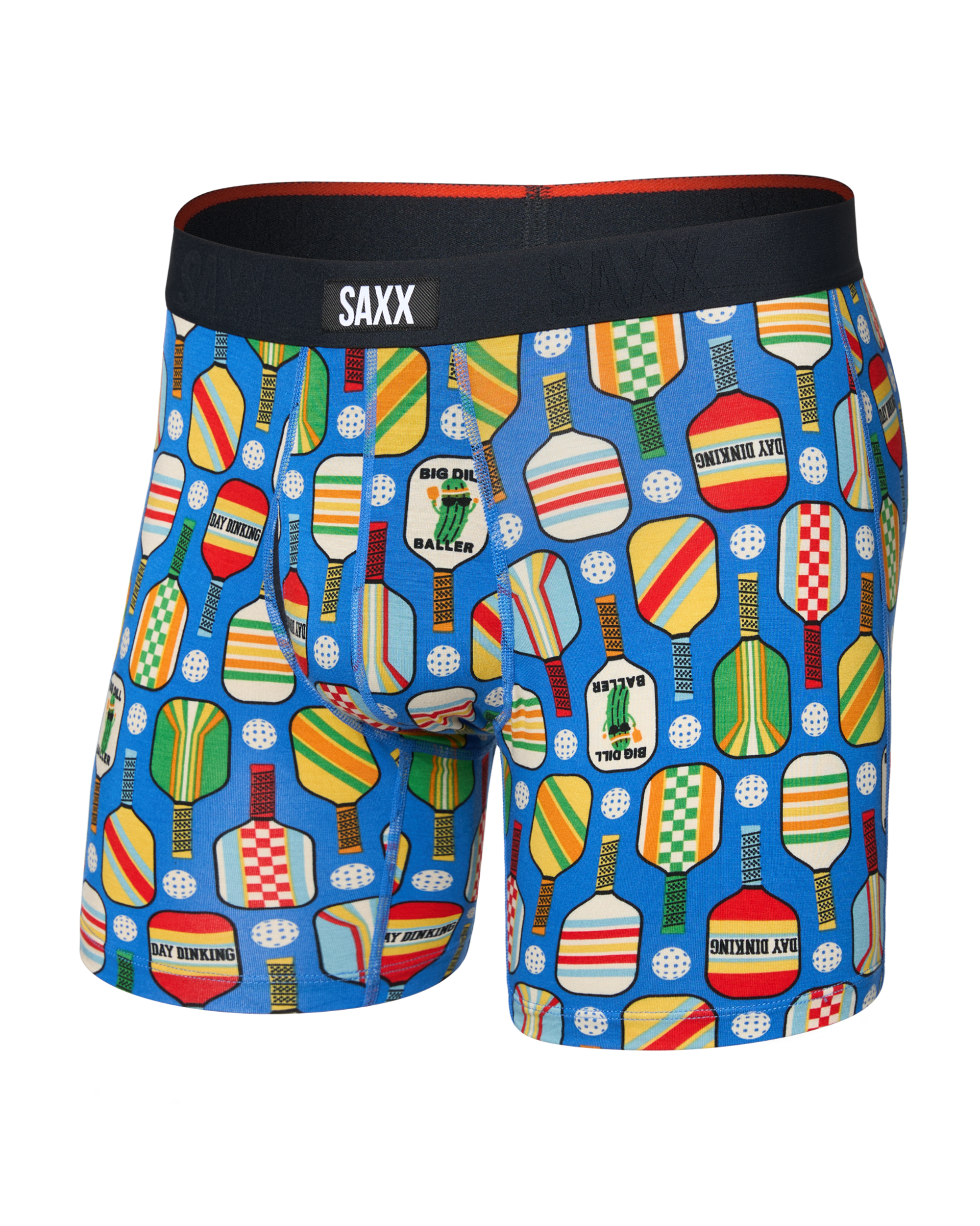SAXX - VIBE EXTRA SOFT COMFORT BOXER BRIEF FLY 6"- DDI