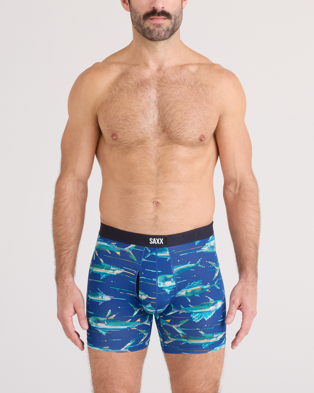 SAXX - VIBE EXTRA SOFT COMFORT BOXER BRIEF FLY 6"- DFS