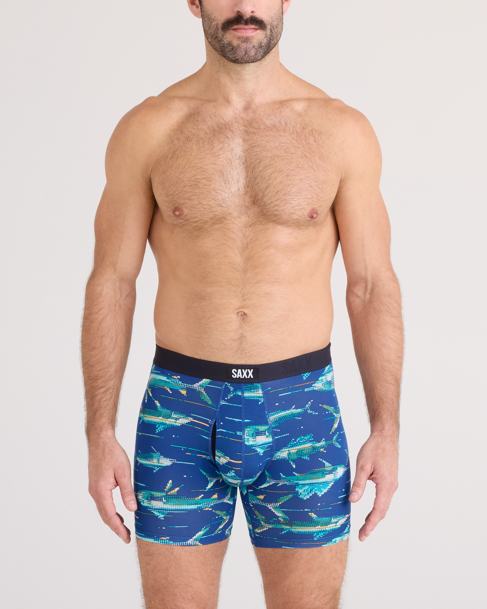 SAXX - VIBE EXTRA SOFT COMFORT BOXER BRIEF FLY 6"- DFS