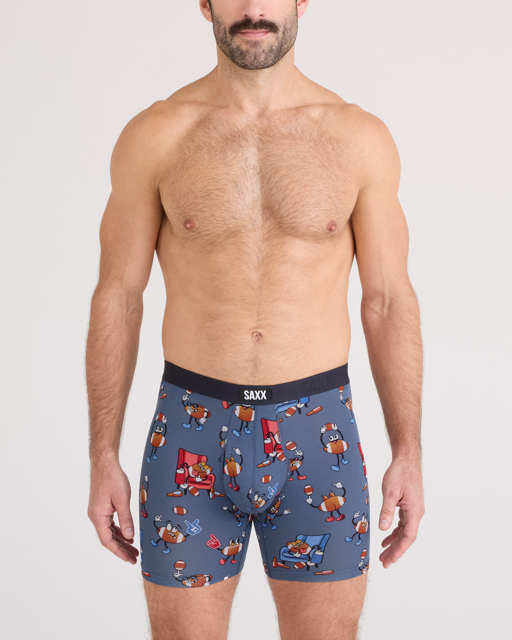 SAXX - VIBE EXTRA SOFT COMFORT BOXER BRIEF FLY 6"- GDT