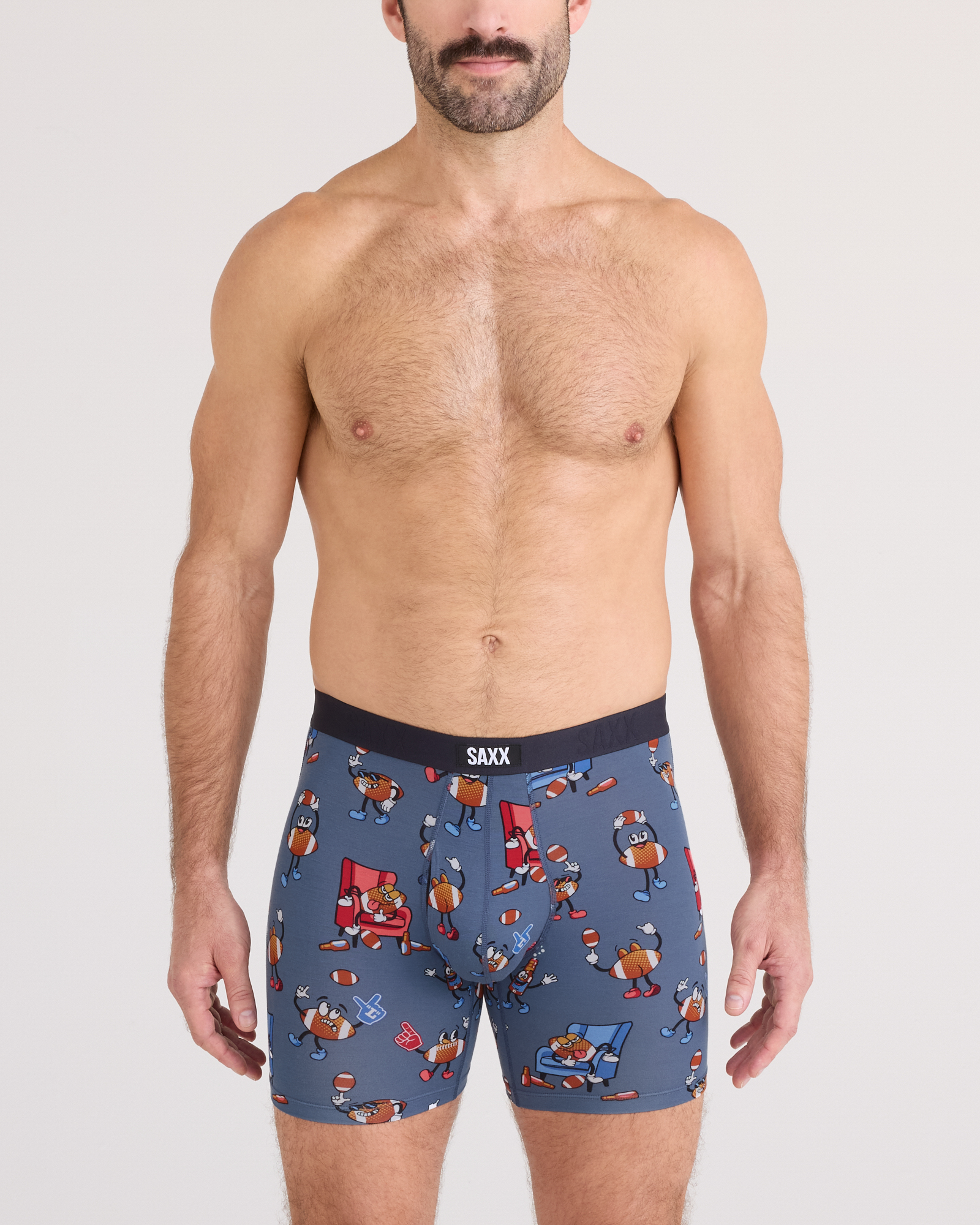 SAXX - VIBE EXTRA SOFT COMFORT BOXER BRIEF FLY 6"- GDT