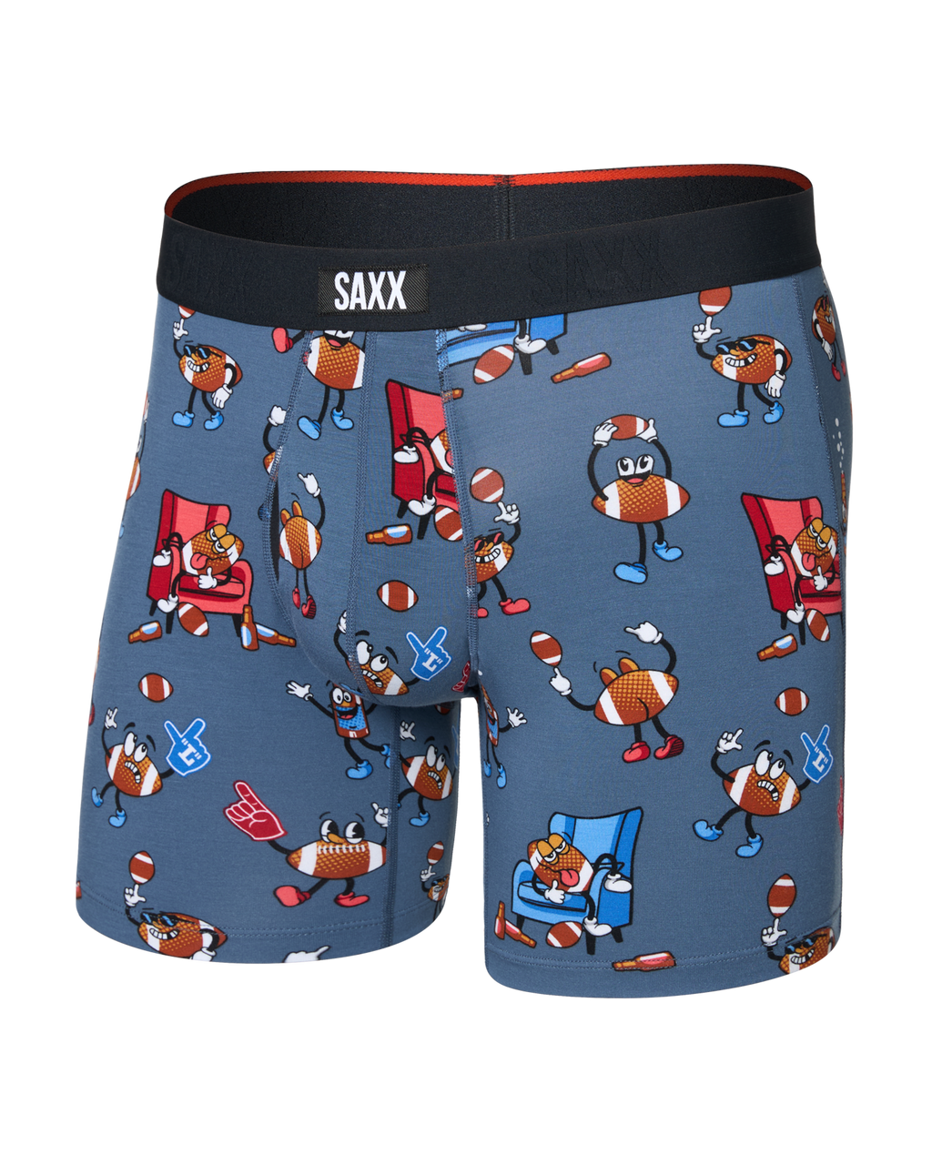 SAXX - VIBE EXTRA SOFT COMFORT BOXER BRIEF FLY 6"- GDT