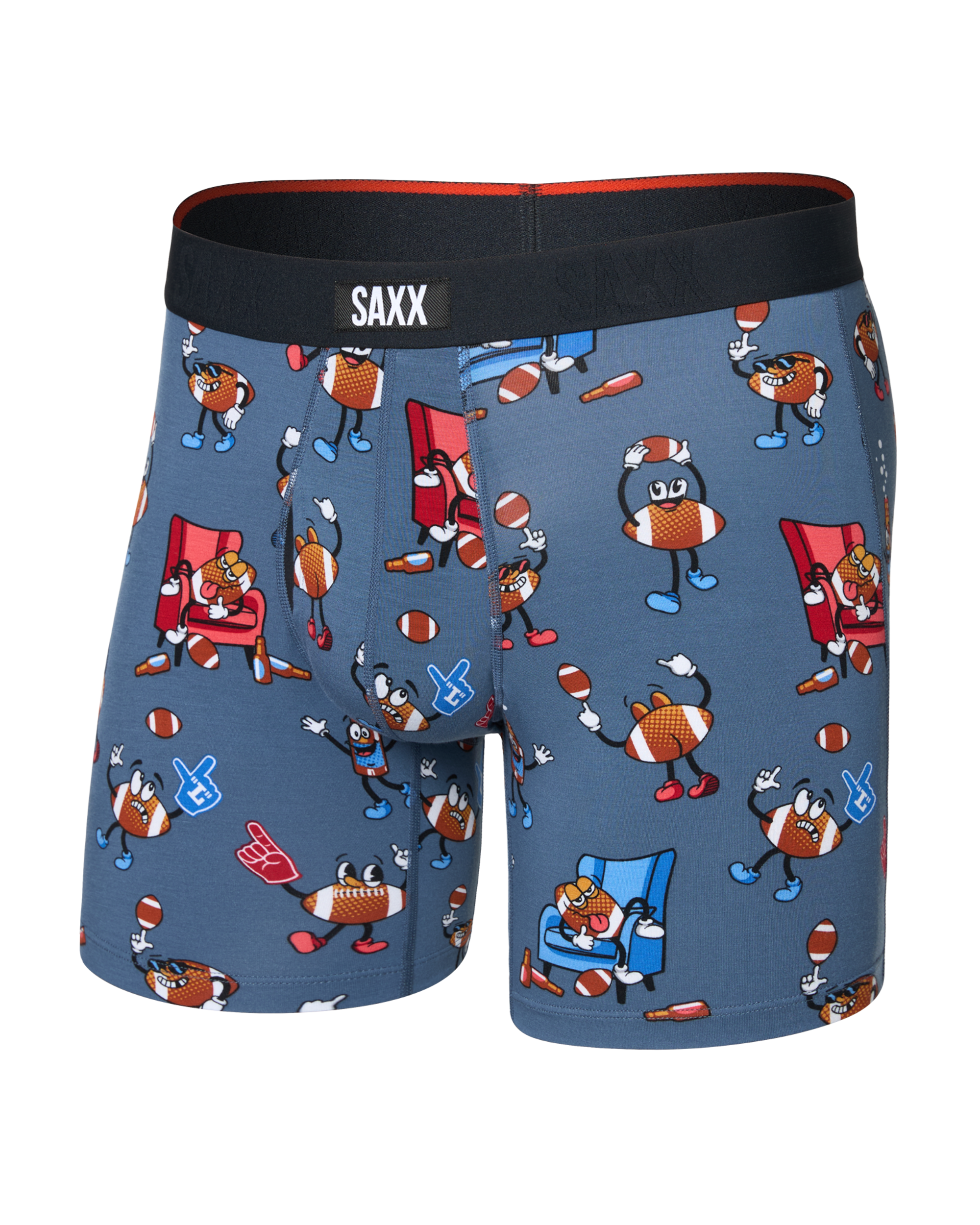 SAXX - VIBE EXTRA SOFT COMFORT BOXER BRIEF FLY 6"- GDT
