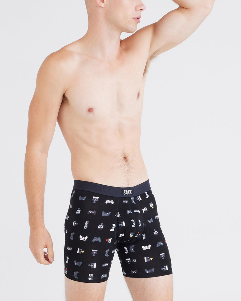 SAXX - VIBE EXTRA SOFT COMFORT BOXER BRIEF FLY 6"- GMR