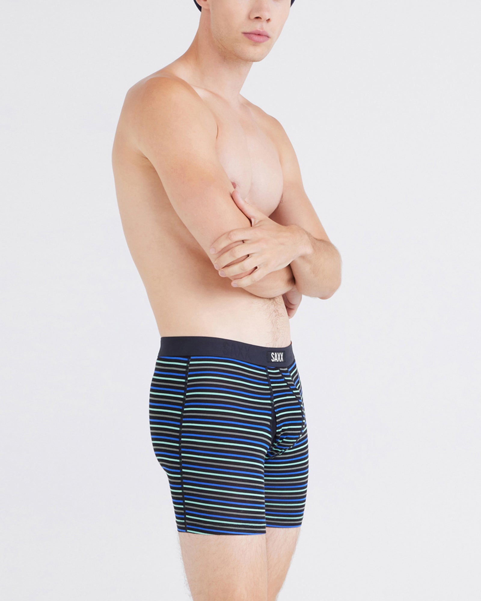SAXX - VIBE EXTRA SOFT COMFORT BOXER BRIEF FLY 6"- GSB