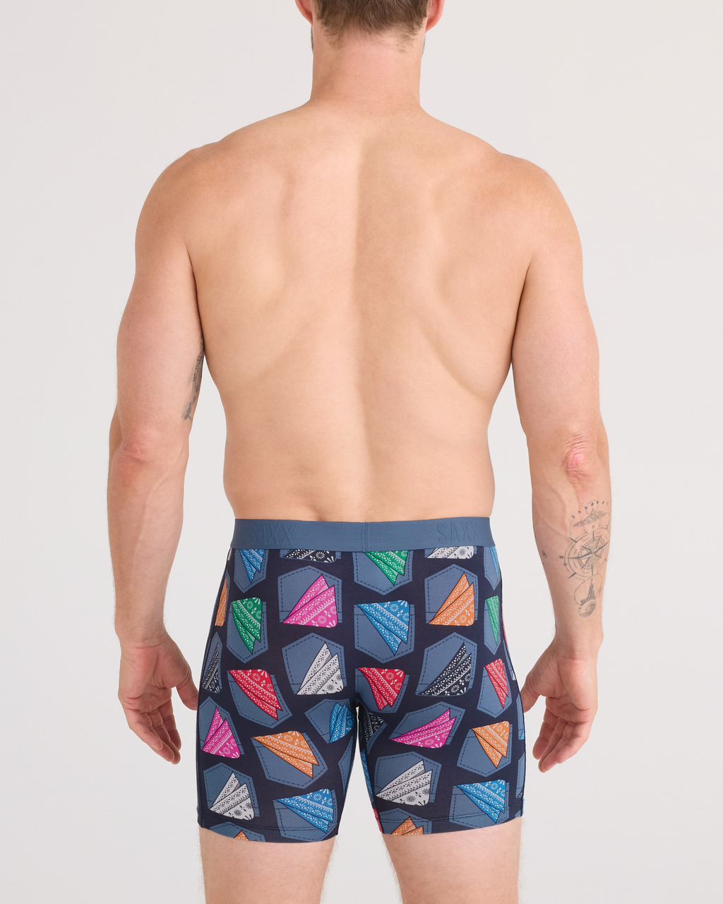 SAXX - VIBE EXTRA SOFT COMFORT BOXER BRIEF FLY 6"- HII