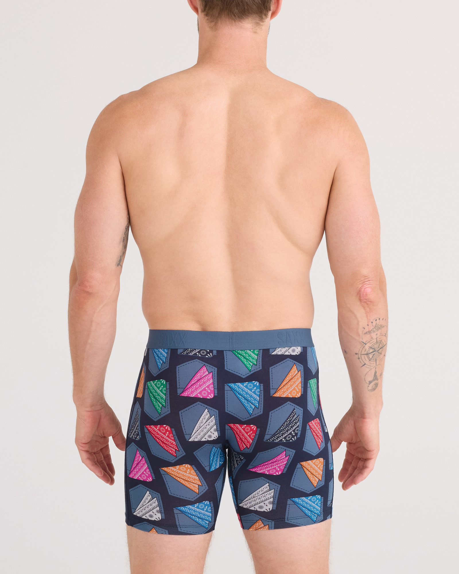 SAXX - VIBE EXTRA SOFT COMFORT BOXER BRIEF FLY 6"- HII