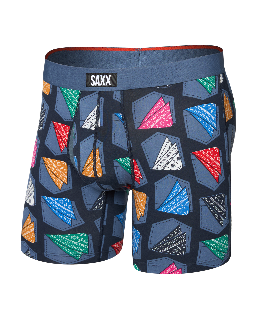 SAXX - VIBE EXTRA SOFT COMFORT BOXER BRIEF FLY 6"- HII