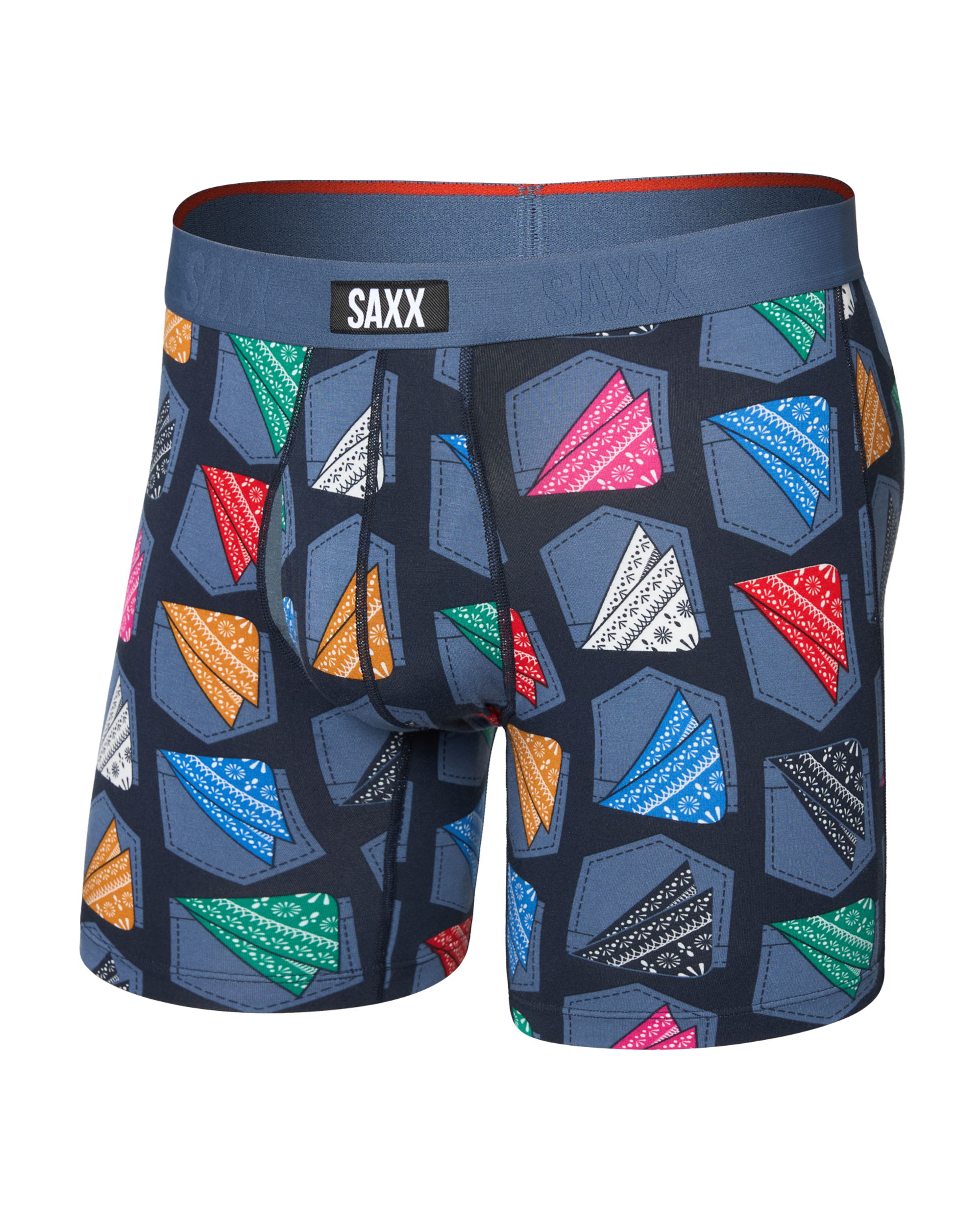 SAXX - VIBE EXTRA SOFT COMFORT BOXER BRIEF FLY 6"- HII
