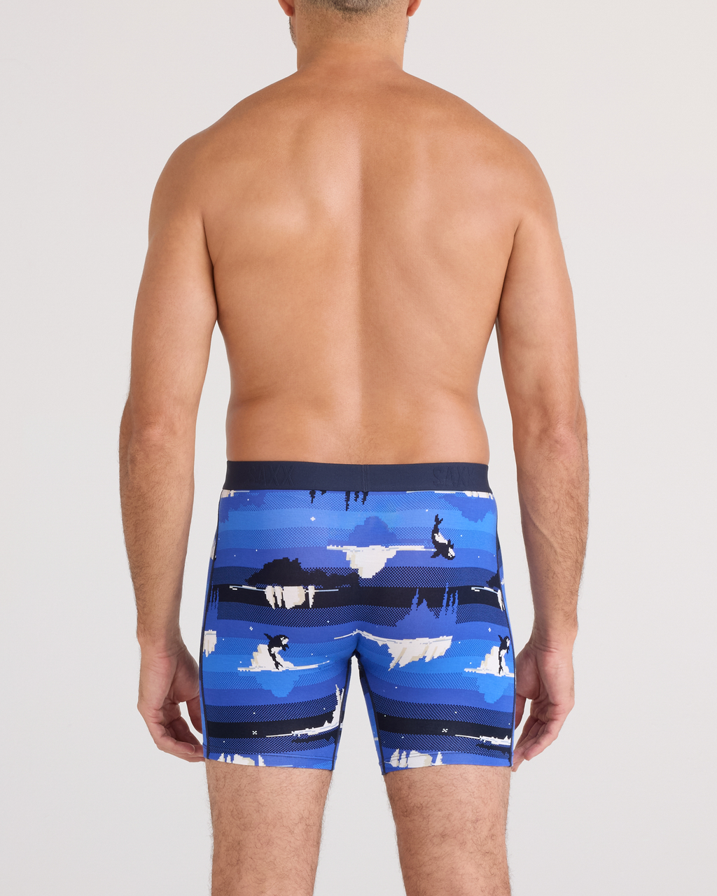SAXX - VIBE EXTRA SOFT COMFORT BOXER BRIEF FLY 6"- ISB