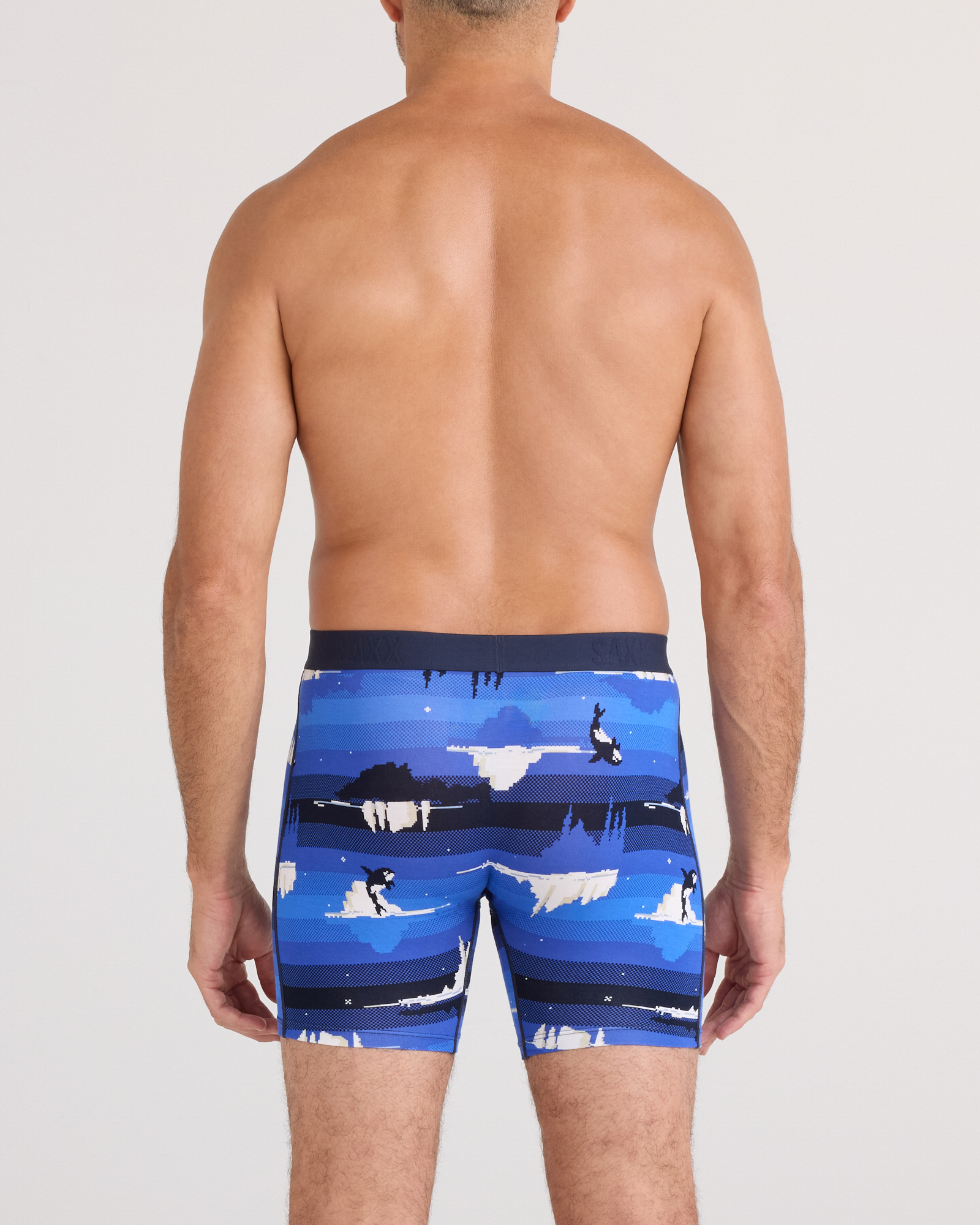 SAXX - VIBE EXTRA SOFT COMFORT BOXER BRIEF FLY 6"- ISB