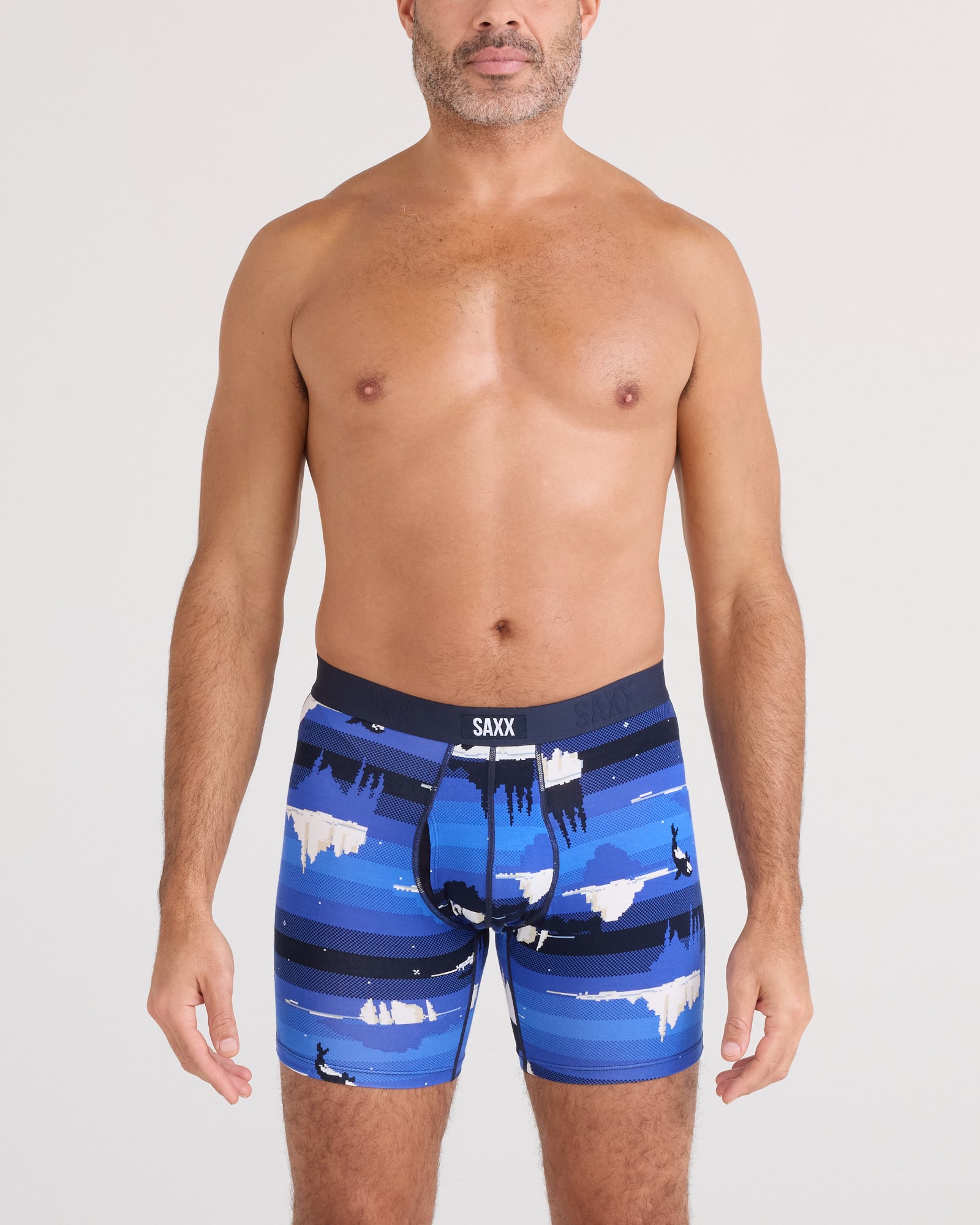 SAXX - VIBE EXTRA SOFT COMFORT BOXER BRIEF FLY 6"- ISB