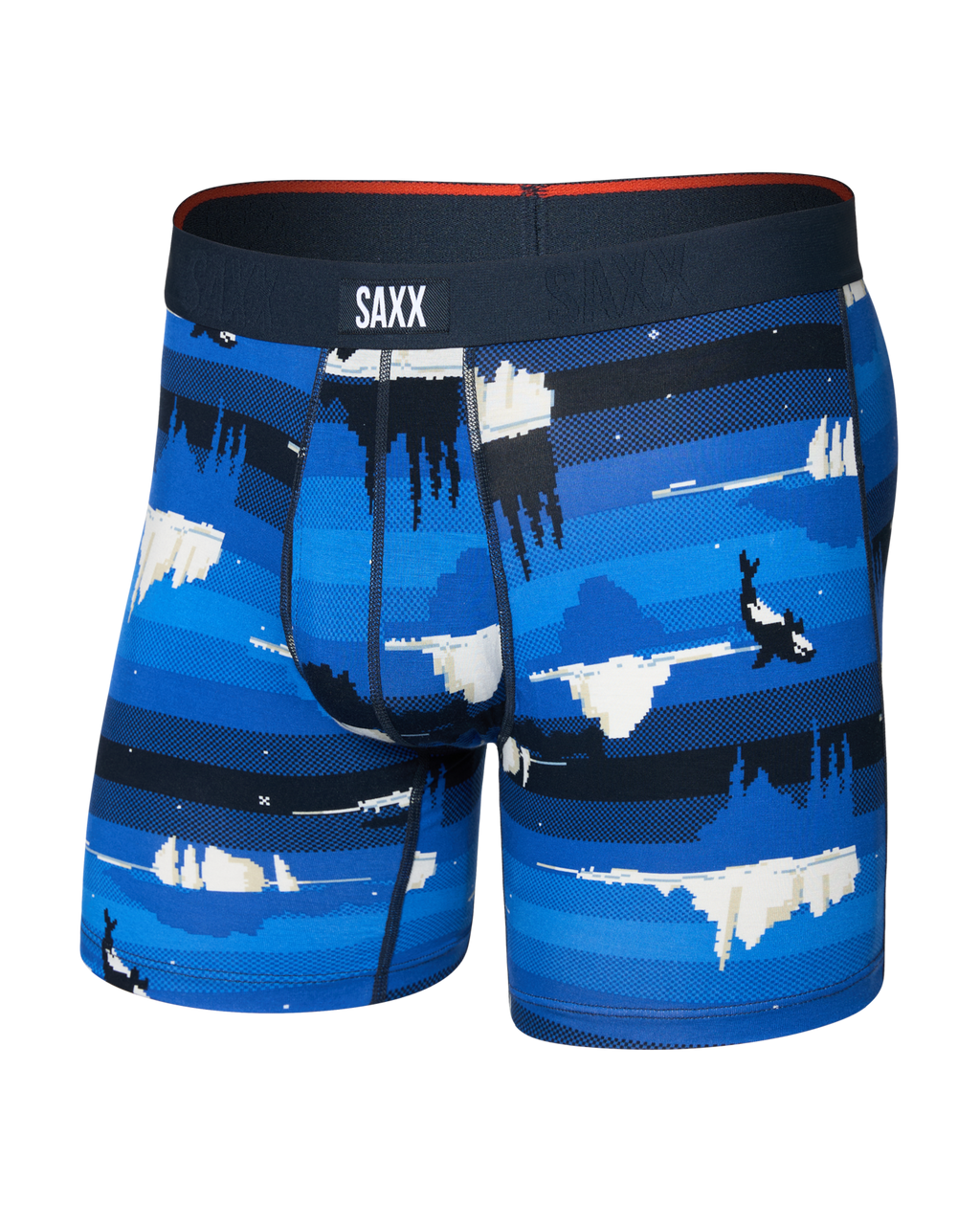 SAXX - VIBE EXTRA SOFT COMFORT BOXER BRIEF FLY 6"- ISB
