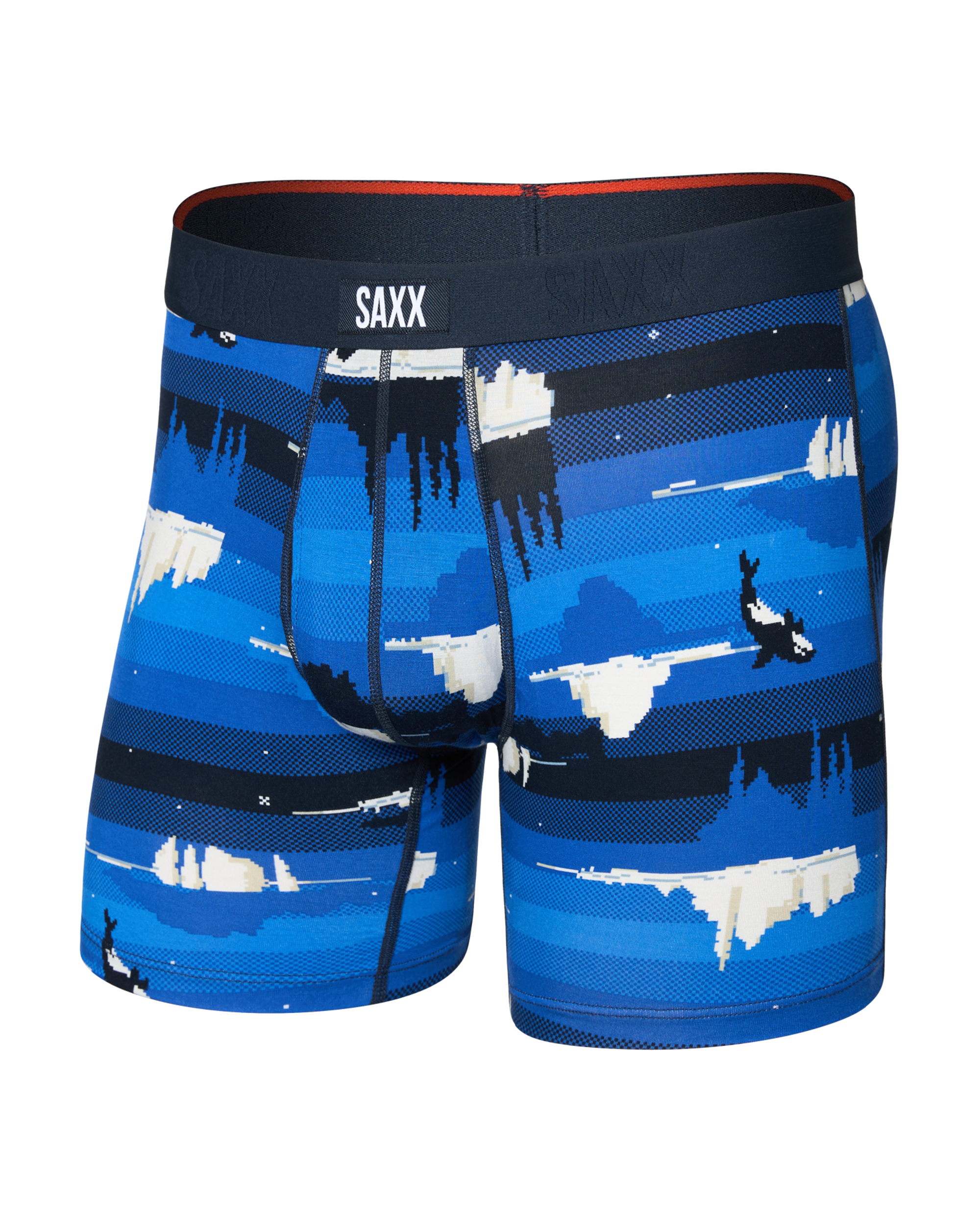 SAXX - VIBE EXTRA SOFT COMFORT BOXER BRIEF FLY 6"- ISB