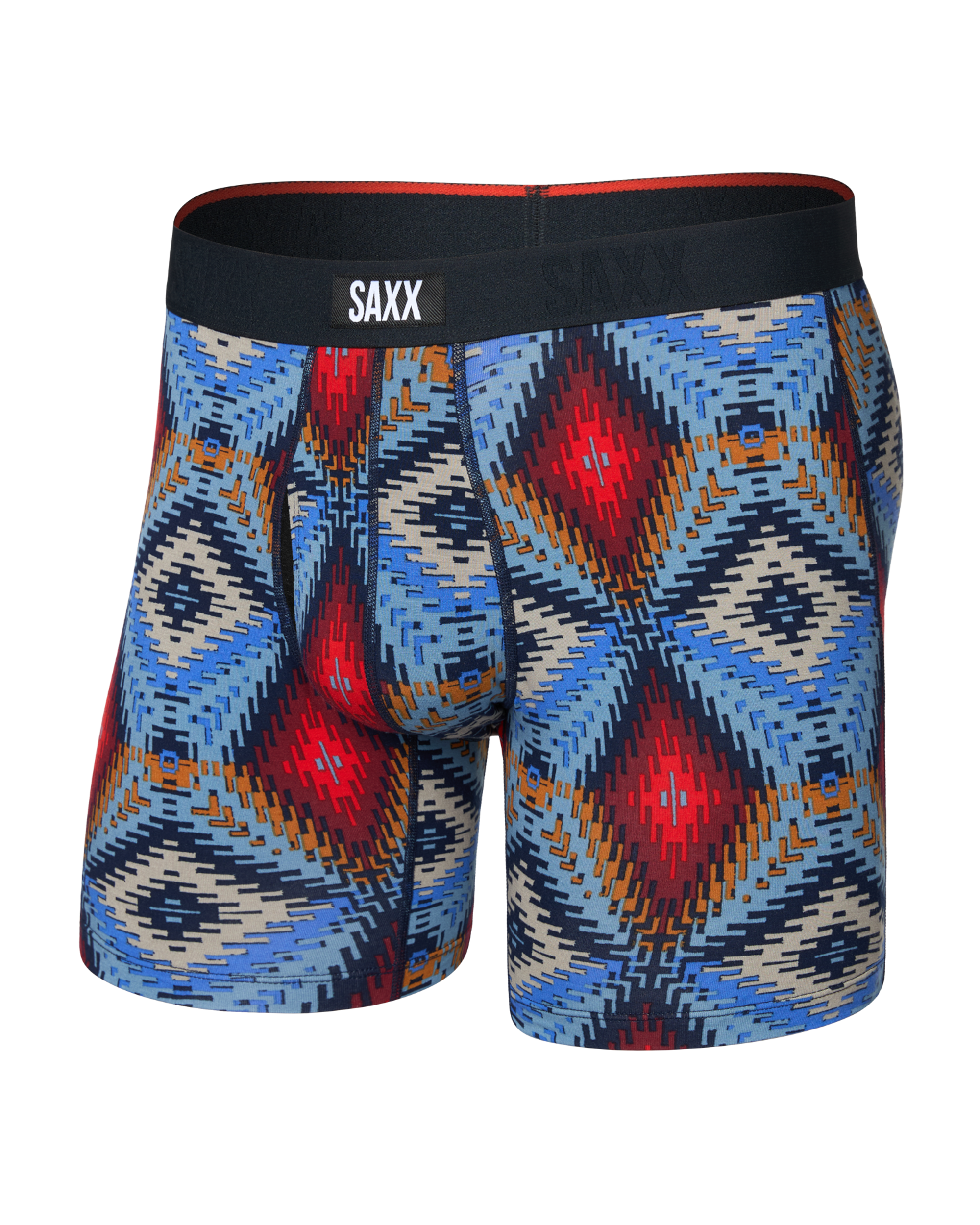 SAXX - VIBE EXTRA SOFT COMFORT BOXER BRIEF FLY 6"- MEM