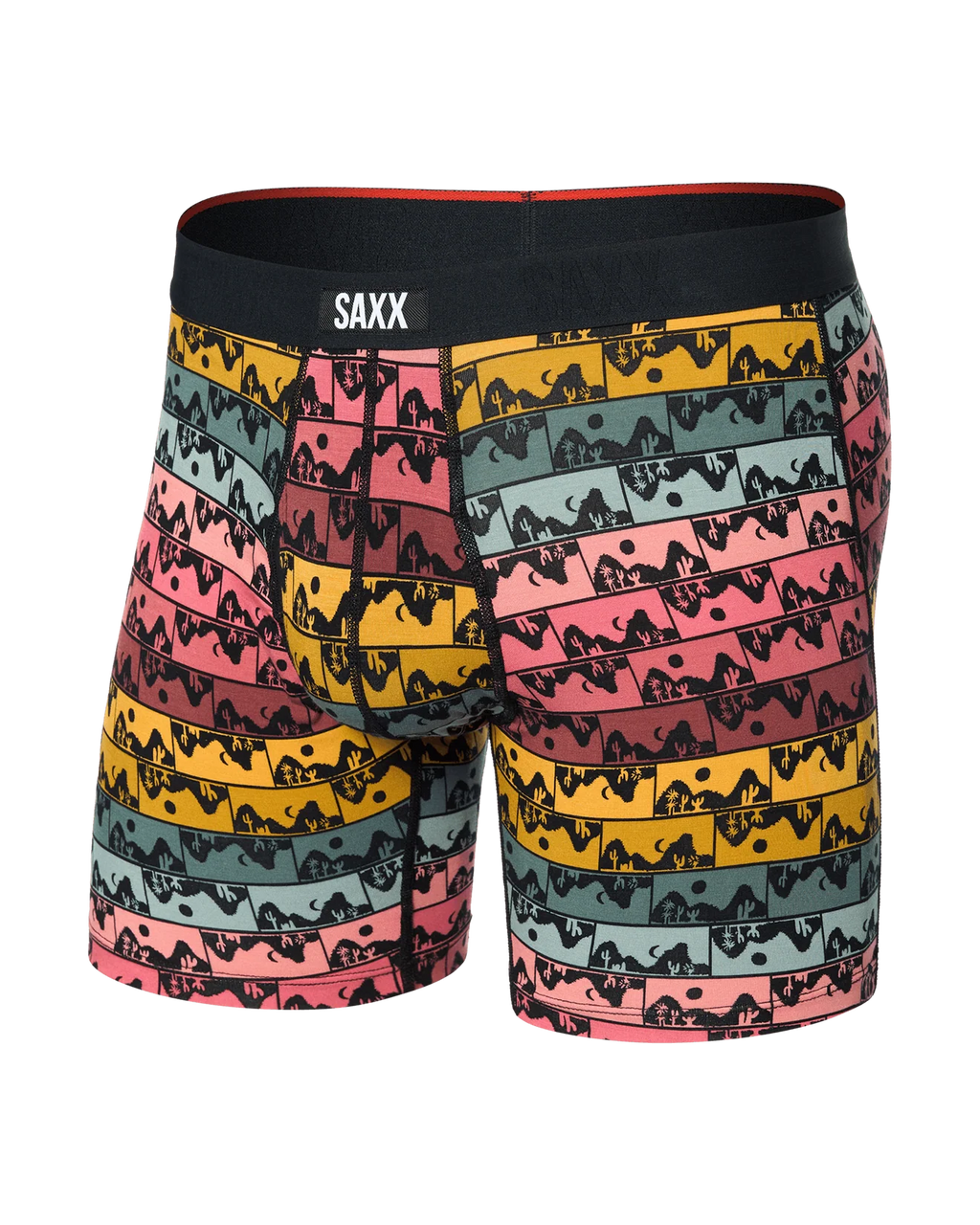 SAXX - VIBE EXTRA SOFT COMFORT BOXER BRIEF FLY 6"- MGM