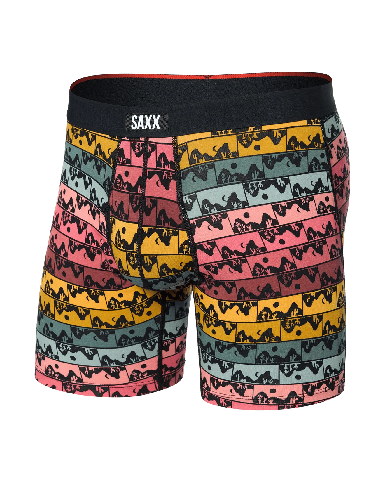 SAXX - VIBE EXTRA SOFT COMFORT BOXER BRIEF FLY 6"- MGM
