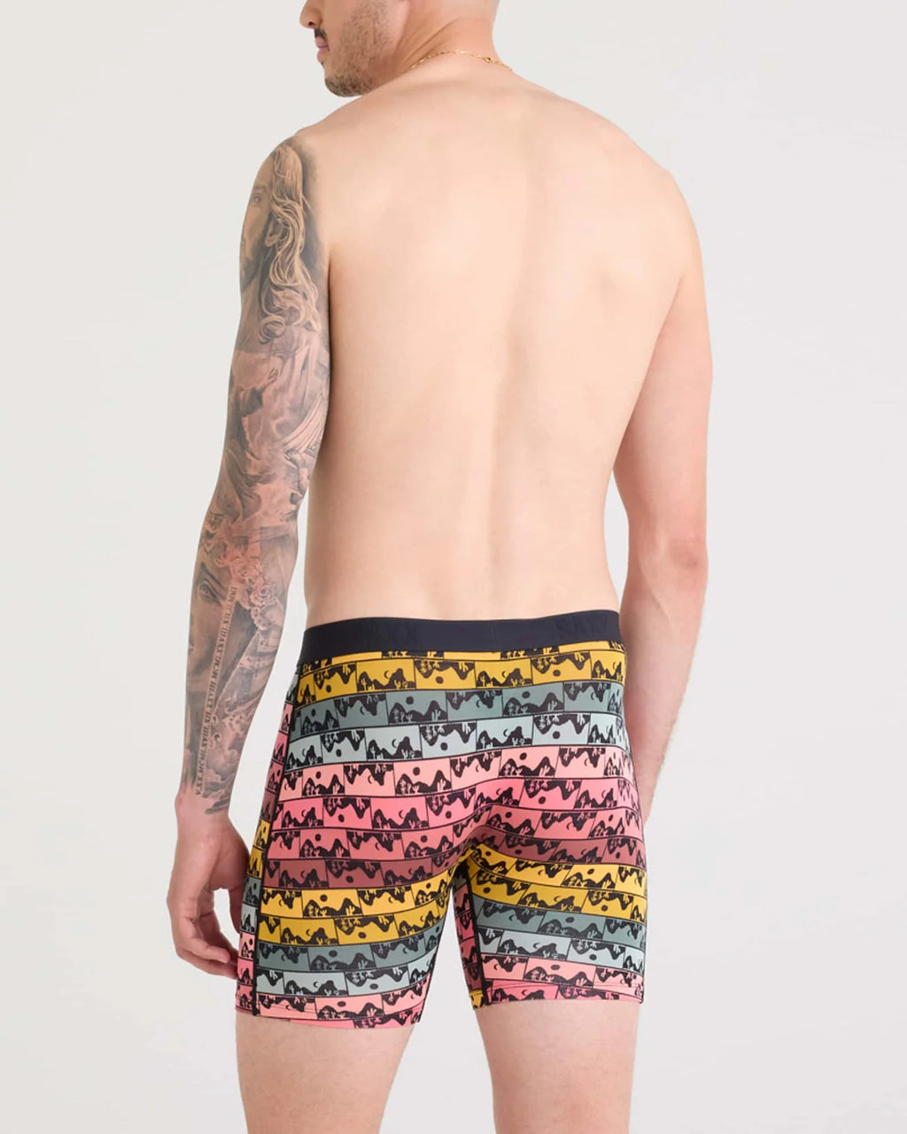 SAXX - VIBE EXTRA SOFT COMFORT BOXER BRIEF FLY 6"- MGM