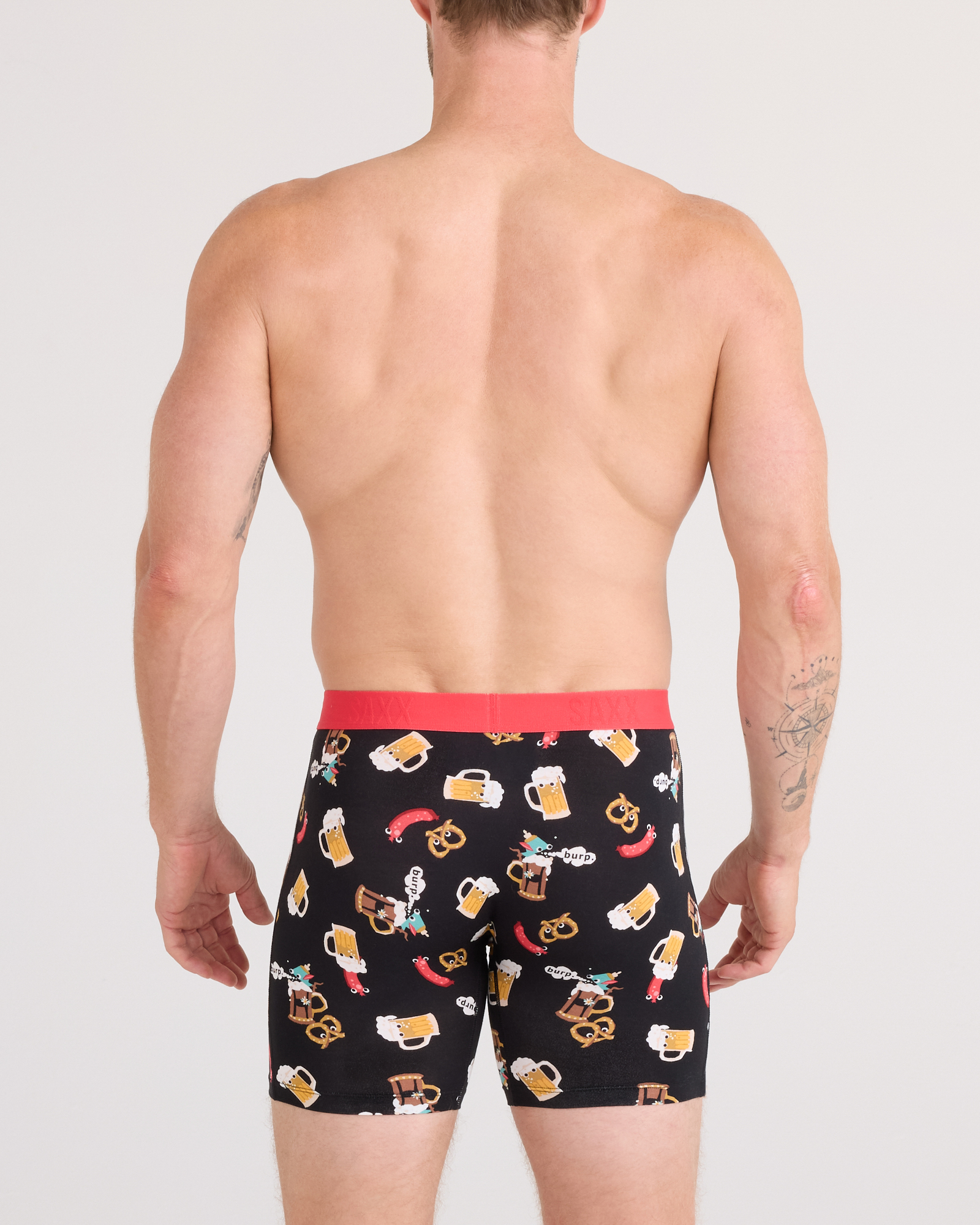 SAXX - VIBE EXTRA SOFT COMFORT BOXER BRIEF FLY 6"- OKB