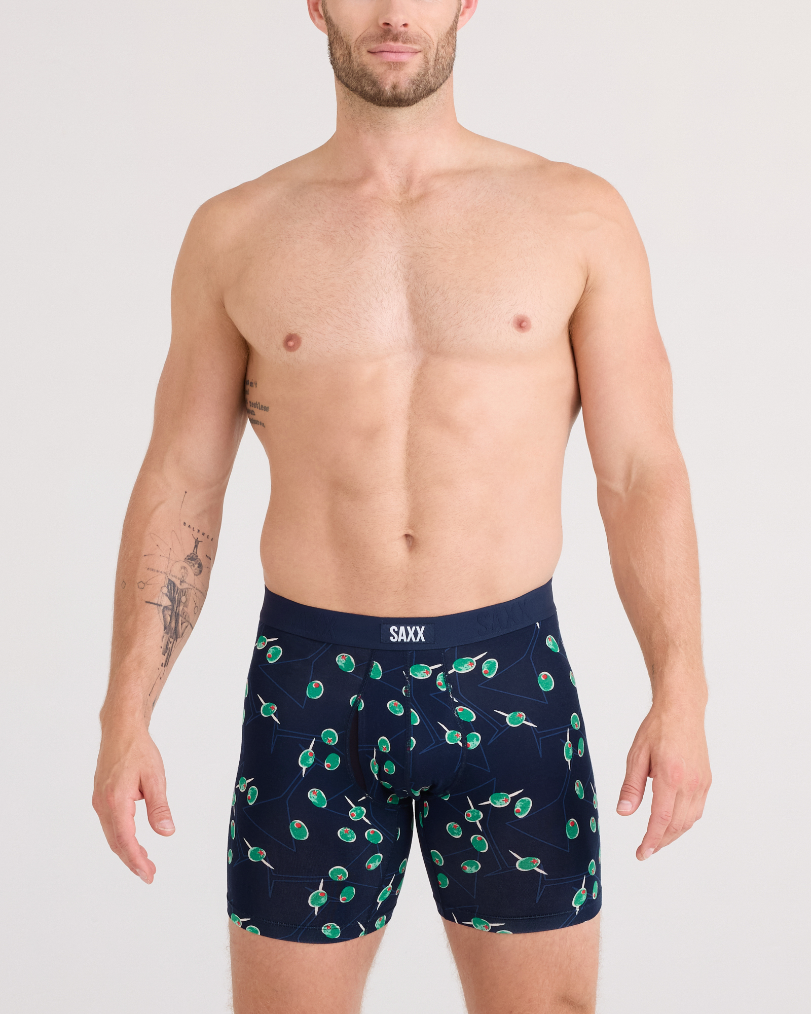 SAXX - VIBE EXTRA SOFT COMFORT BOXER BRIEF FLY 6"- OYM