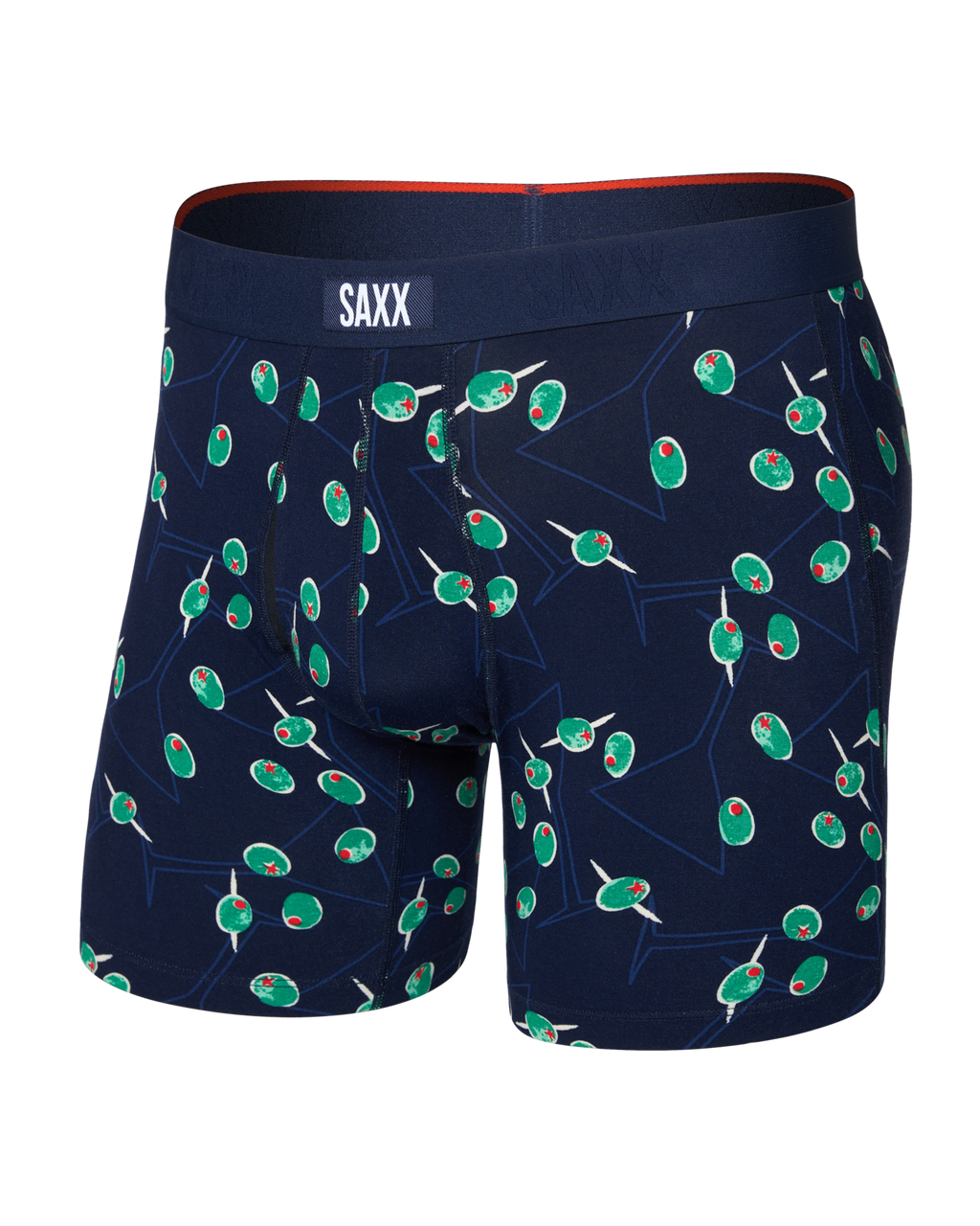 SAXX - VIBE EXTRA SOFT COMFORT BOXER BRIEF FLY 6"- OYM