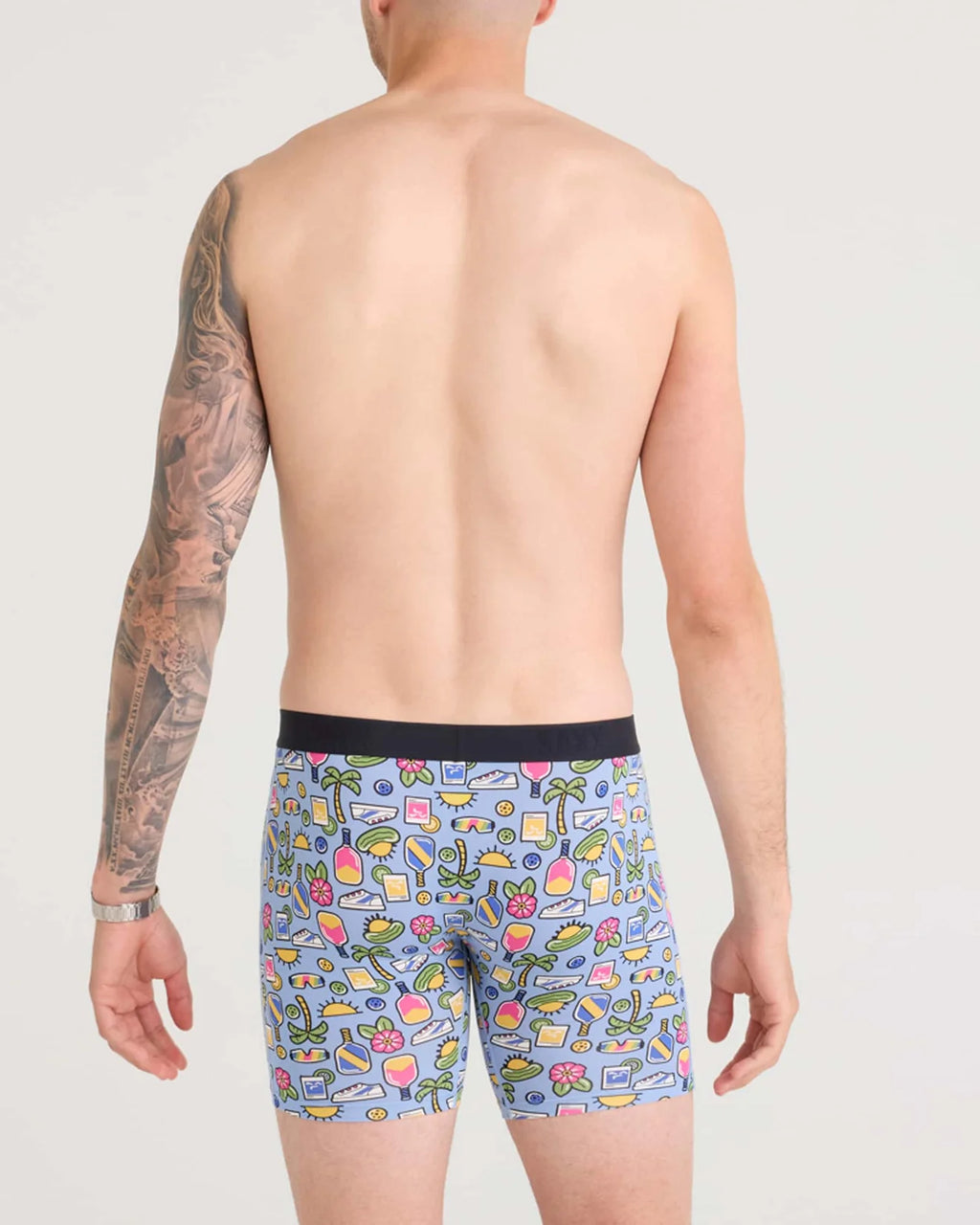 SAXX - VIBE EXTRA SOFT COMFORT BOXER BRIEF FLY 6"- PBP