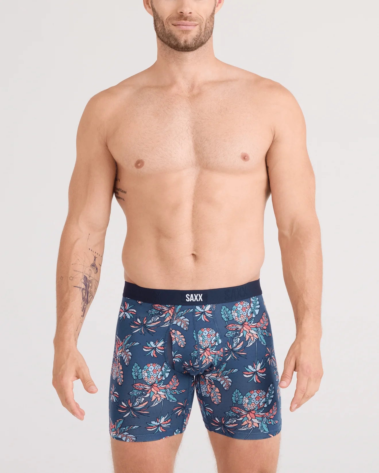 SAXX - VIBE EXTRA SOFT COMFORT BOXER BRIEF FLY 6"- PTI