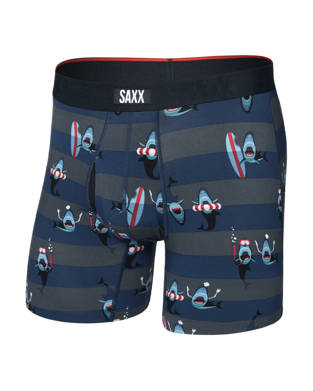 SAXX - VIBE EXTRA SOFT COMFORT BOXER BRIEF FLY 6"- SHK