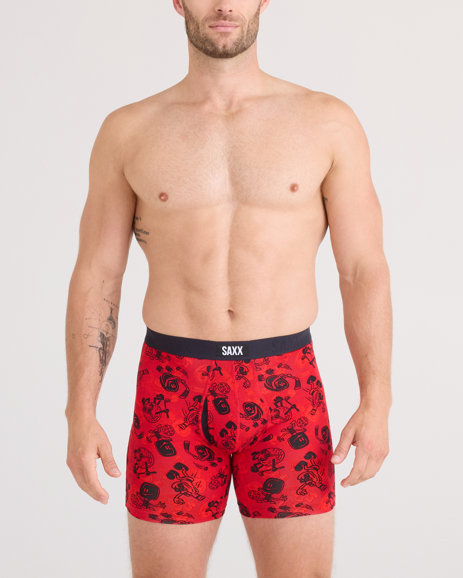 SAXX - VIBE EXTRA SOFT COMFORT BOXER BRIEF FLY 6"- SLO