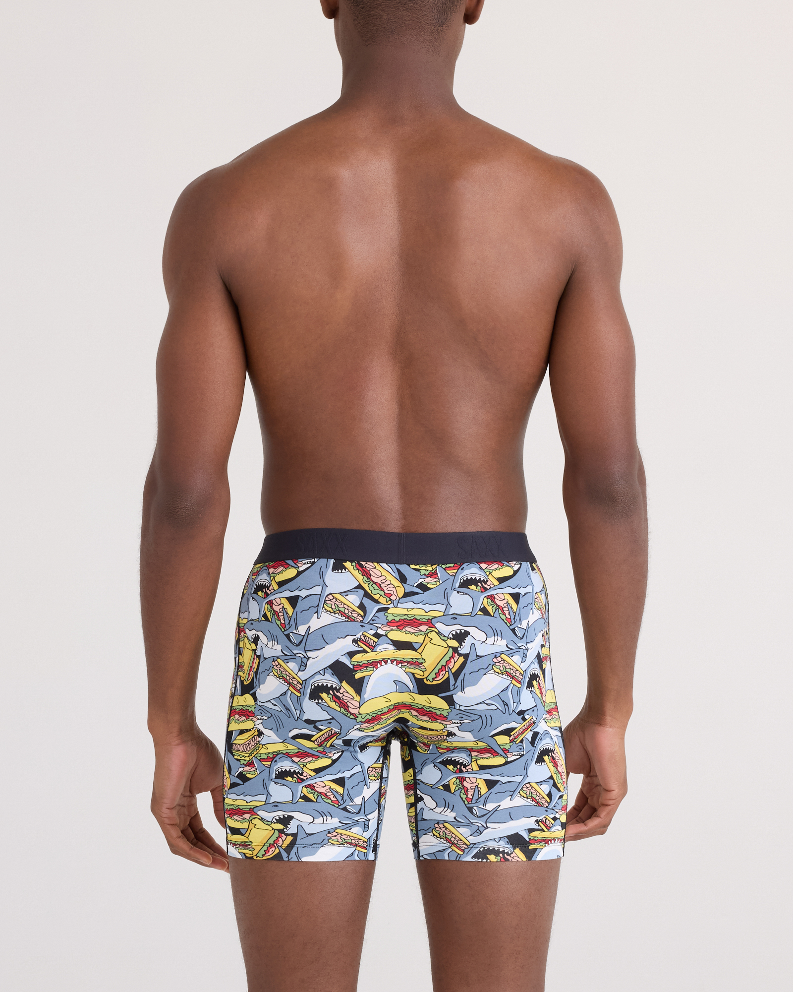 SAXX - VIBE EXTRA SOFT COMFORT BOXER BRIEF FLY 6"- SSG