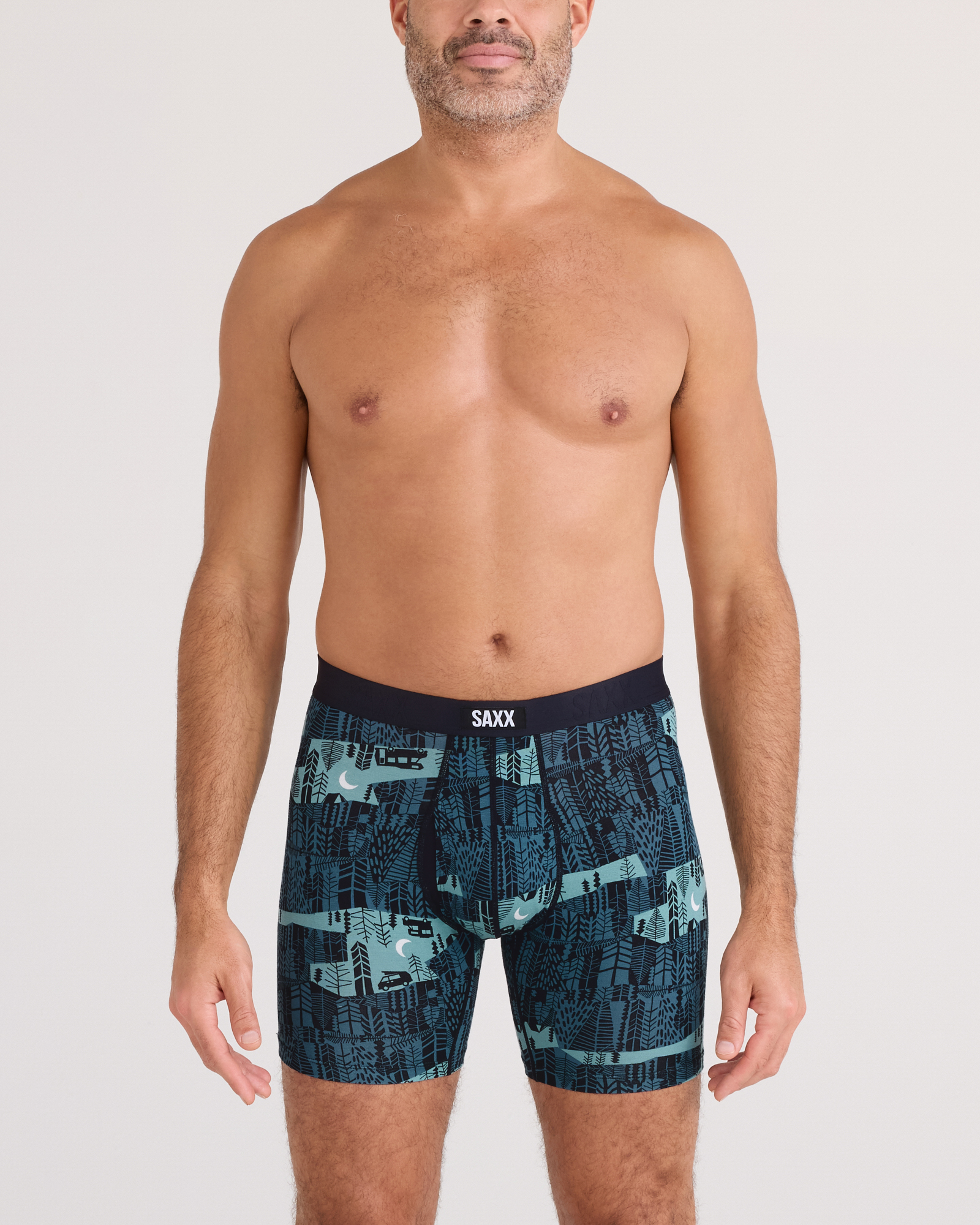 SAXX - VIBE EXTRA SOFT COMFORT BOXER BRIEF FLY 6"- TCL
