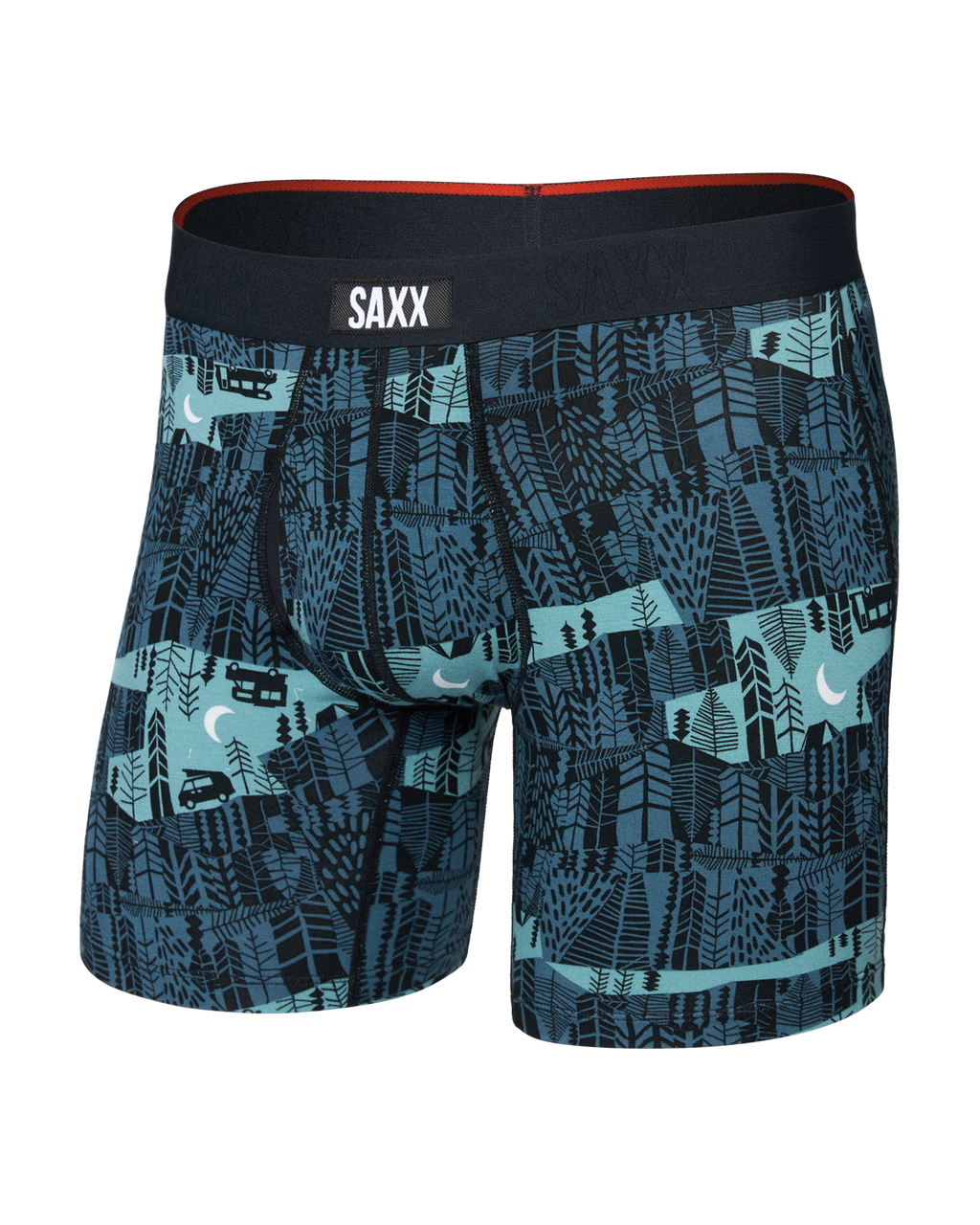 SAXX - VIBE EXTRA SOFT COMFORT BOXER BRIEF FLY 6"- TCL