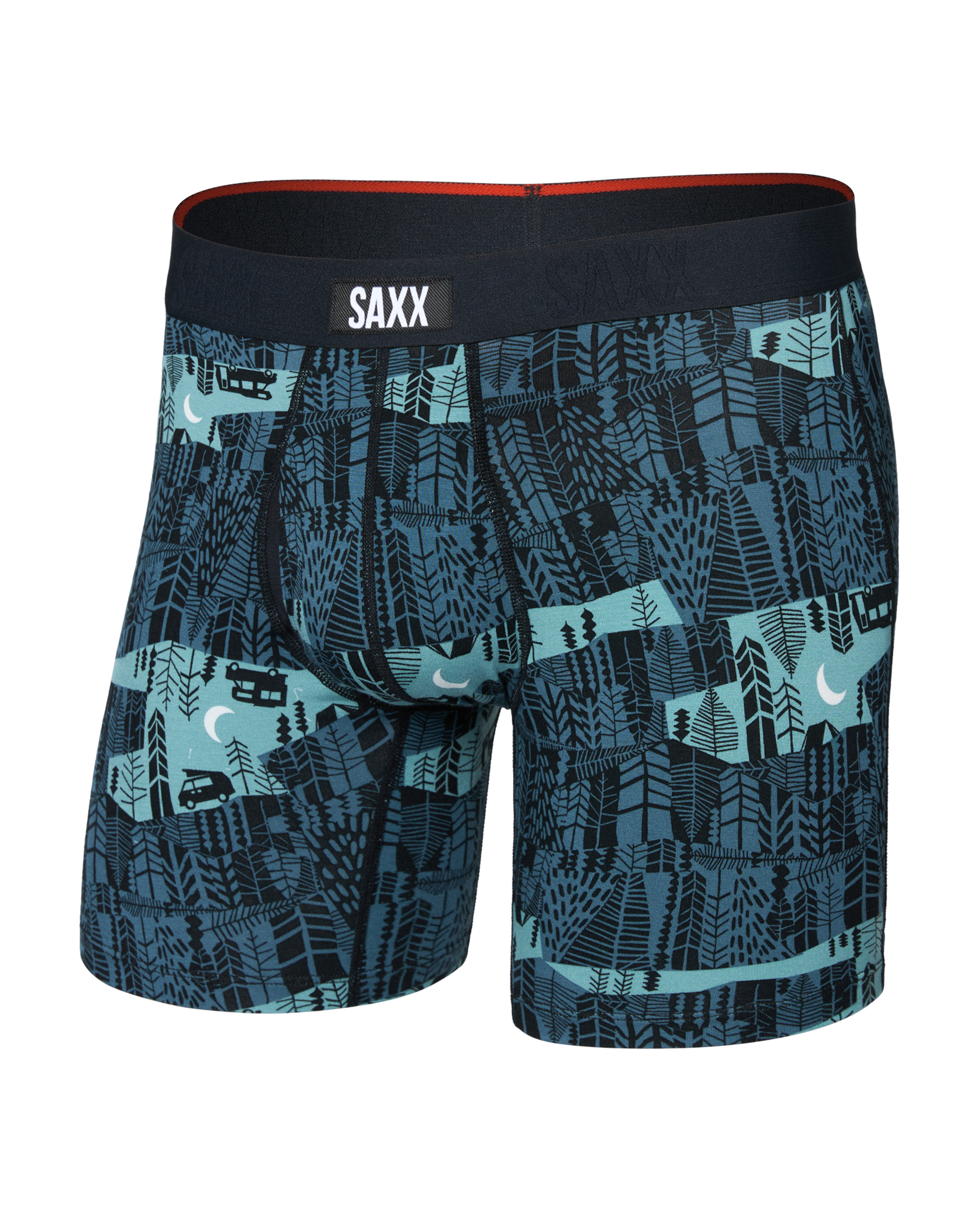 SAXX - VIBE EXTRA SOFT COMFORT BOXER BRIEF FLY 6"- TCL