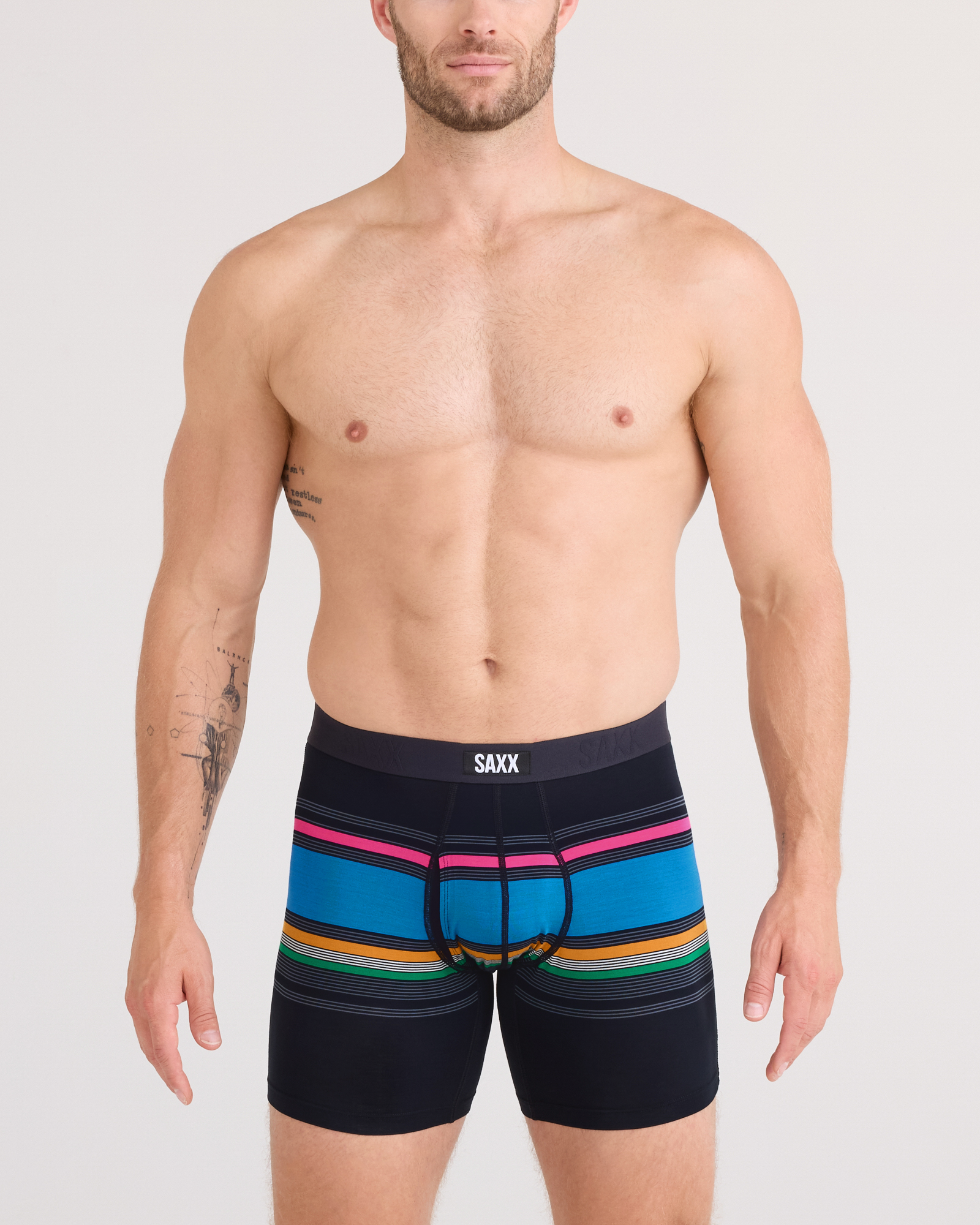 SAXX - VIBE EXTRA SOFT COMFORT BOXER BRIEF FLY 6"- THS