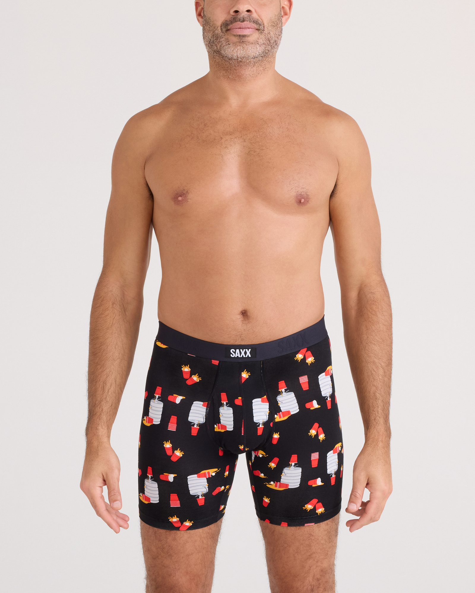 SAXX - VIBE EXTRA SOFT COMFORT BOXER BRIEF FLY 6"- TPO