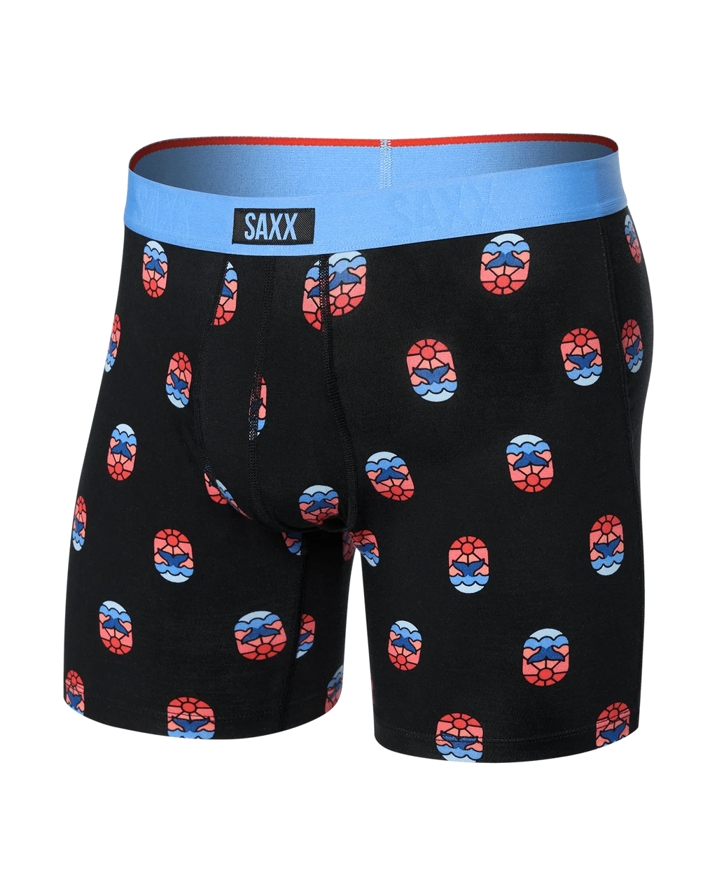 SAXX - VIBE EXTRA SOFT COMFORT BOXER BRIEF FLY 6"- WHW