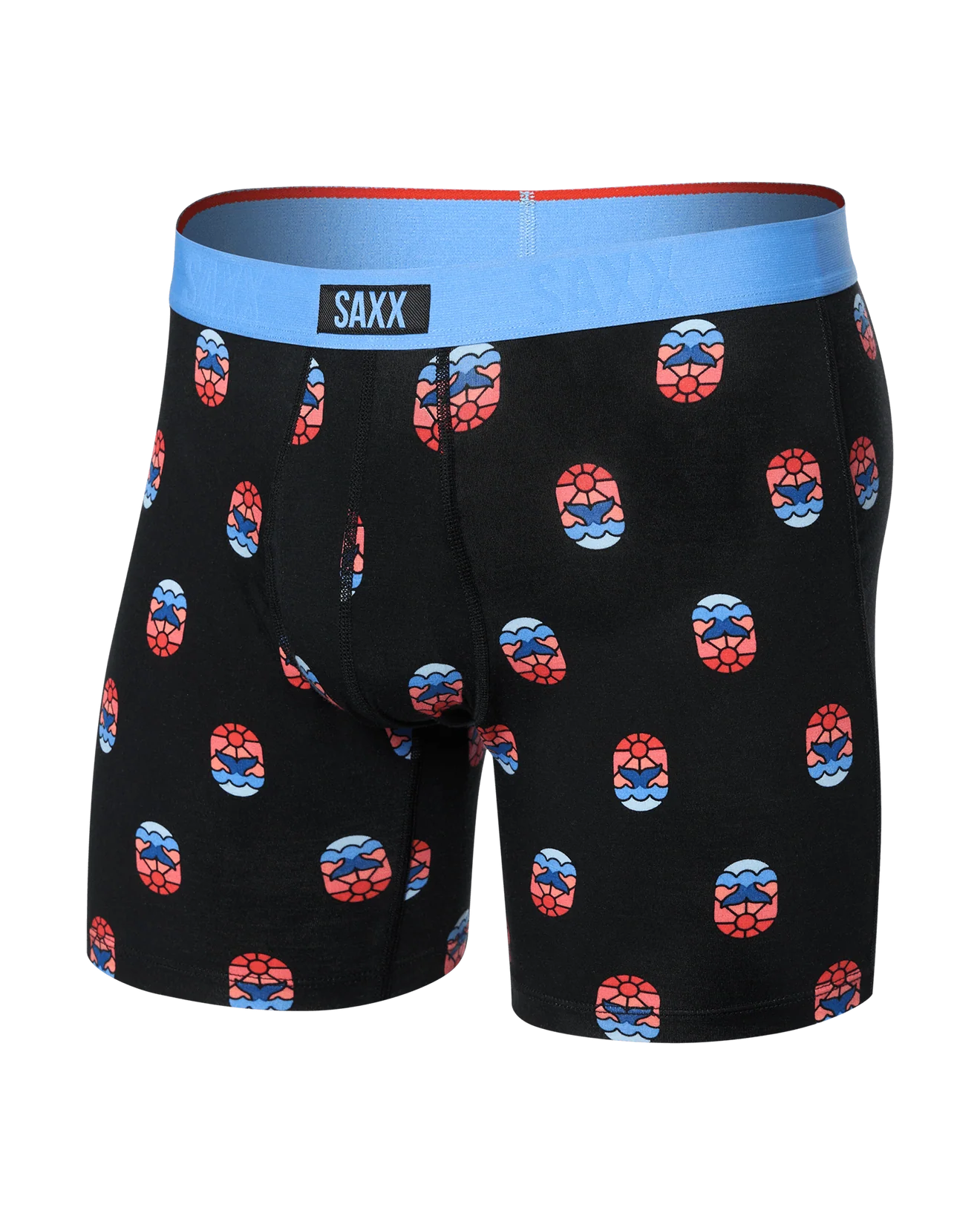 SAXX - VIBE EXTRA SOFT COMFORT BOXER BRIEF FLY 6"- WHW