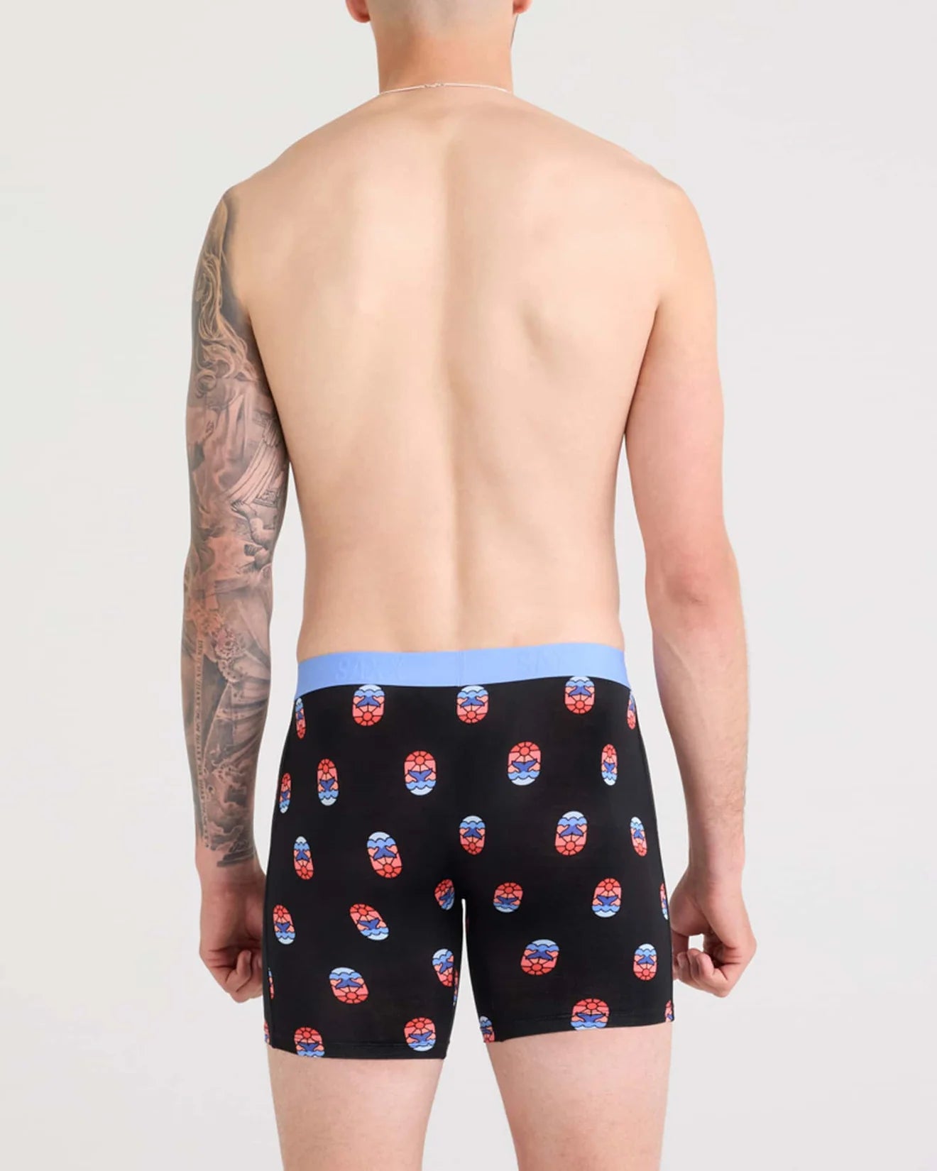 SAXX - VIBE EXTRA SOFT COMFORT BOXER BRIEF FLY 6"- WHW