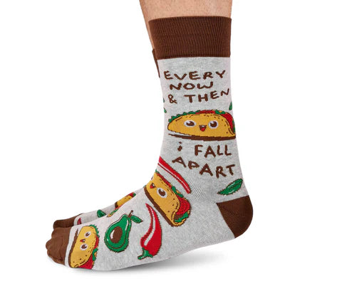 Uptown Sox - Men's - Tumbling Taco Socks - For Him