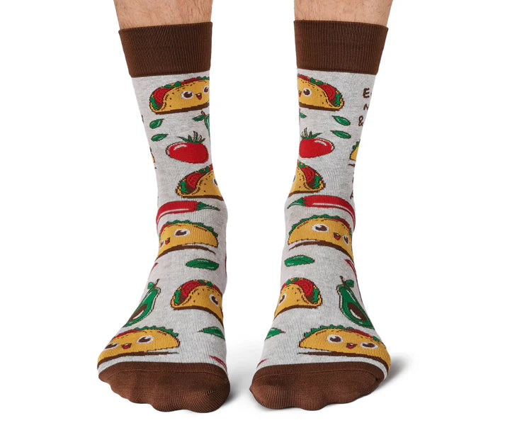 Uptown Sox - Men's - Tumbling Taco Socks - For Him