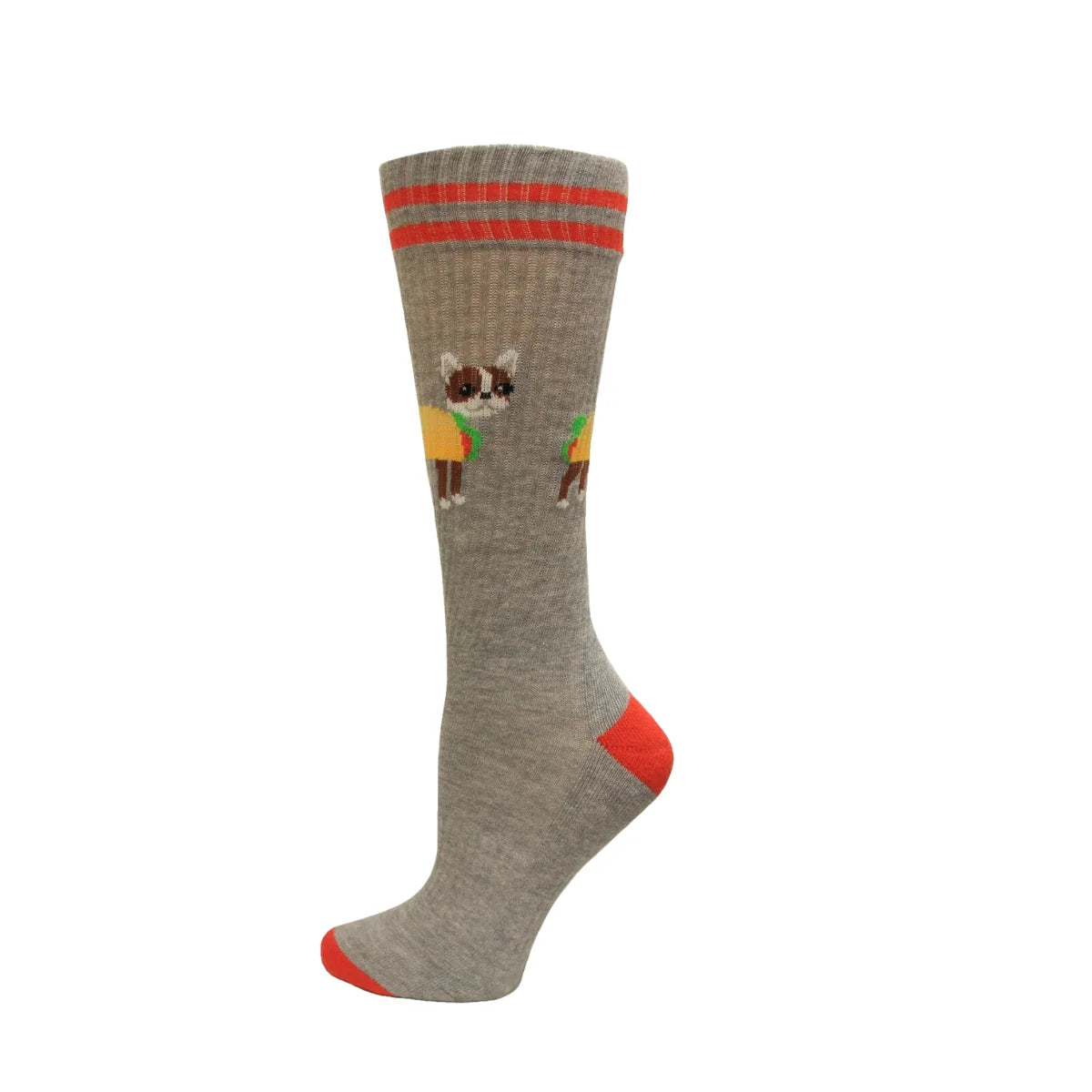 Hot Sox - Men - Animals -  TACO TERRIER Crew Socks