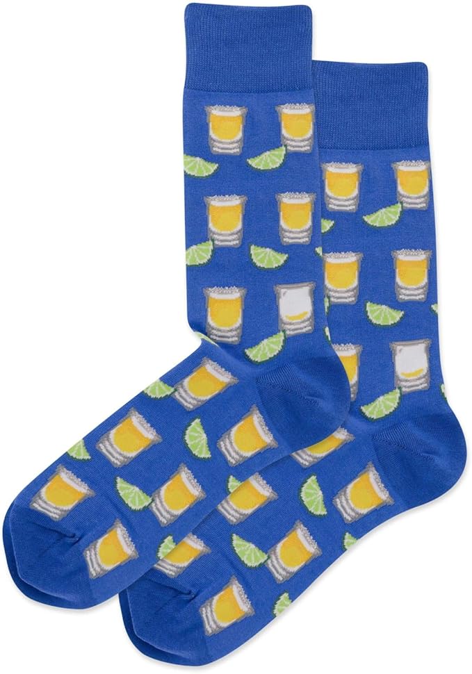 Hot Sox - Men - TEQUILA SHOTS Crew Socks