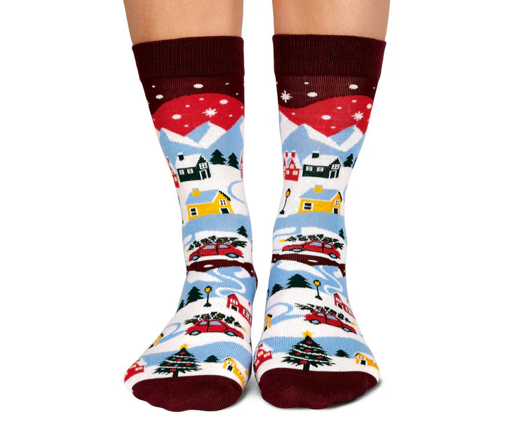 Uptown Sox - Women's -  Tinsel Town Socks - For Her