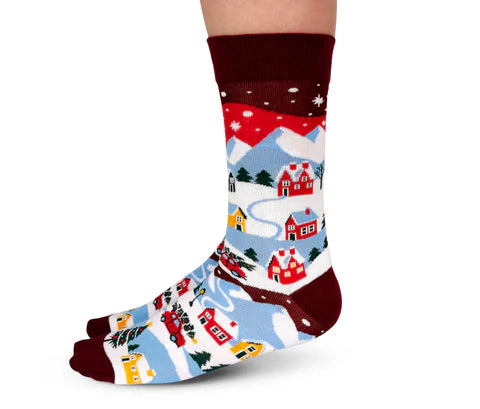 Uptown Sox - Women's -  Tinsel Town Socks - For Her